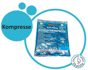 Mehrfachkompresse/ Kühlkissen, 13 x 14 cm