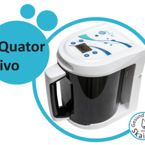 Neu seit 2023: aQuator VIVO mit Silberelektrode und Mineralisierungs-Kassette