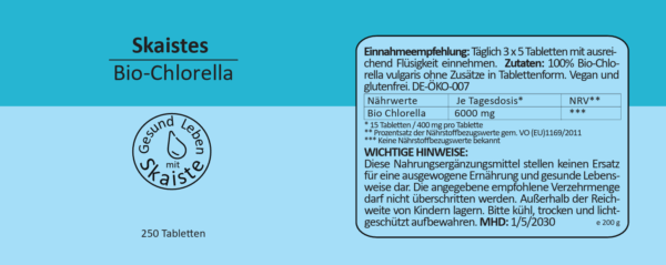 Skaistes Bio-Chlorella – Bild 2